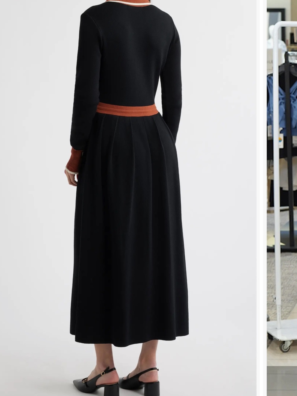 Nwot -Unworn Julia Jordan Tipped Long SleveDrawstring
Waist Sweater Dress